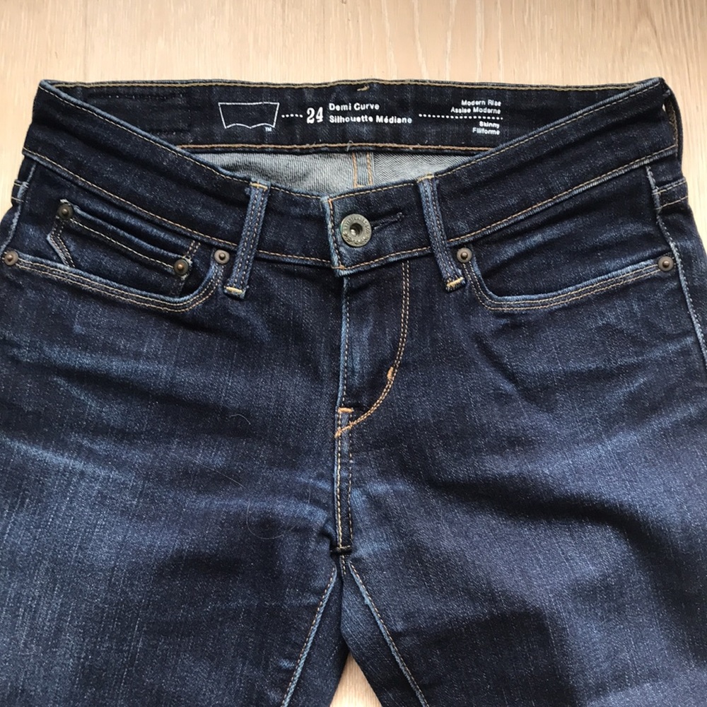 Levi’s Demi Curve Skinny Jean Modern Rise 24